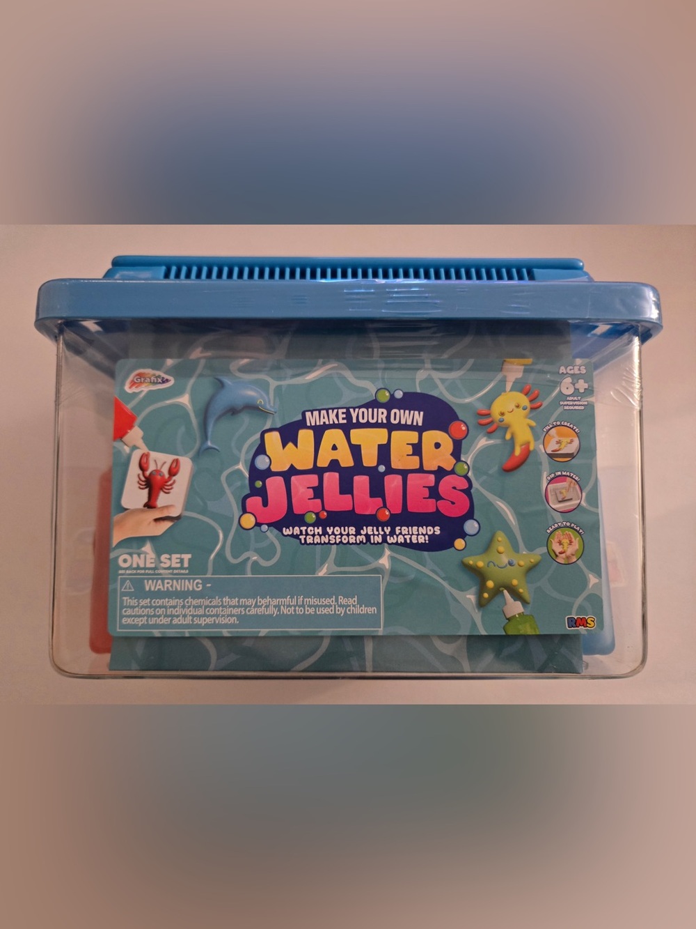 Make Your Own Water Jellies Kids Toy - Blue